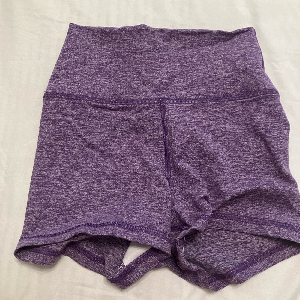 Fleo Purple Athletic Shorts